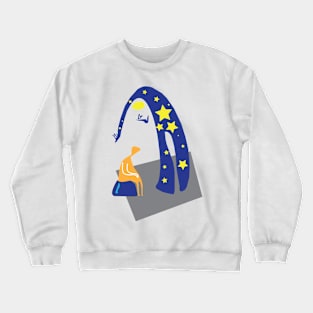 Starlight Night Crewneck Sweatshirt